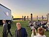 Også formand for Fonden Dodekalitten Michael Schelde tror på, at det kan blive til en filmaften mere ved Dodekalitten - måske allerede til næste år. Foto: Kim Møller Pedersen