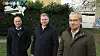 René Christensen (M), Simon Hansen (S), og John Brædder (G) er alle klar til at tage endnu en tørn - men hvem mon bliver borgmester? Arkivfoto: David Arnholm