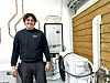 25-årige Patrick Jensen tager sin VVS-uddannelse på UCE i Nykøbing og er i lærer hos Helmuth Nielsen & Søn VVS i Maribo. Foto: UddannelsesCenter Sydøstdanmark