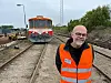 Formand for Gedser Remise Uffe Junker ser frem til sommerens nye tilbud om ture i veterantoget 'Tangen'. Foto: Kim Møller Pedersen
