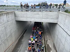 Forventningerne var store, inden der for alvor blev speedet op i løbeskoene. Foto: Kim Møller Pedersen